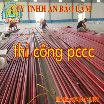 Thi công hệ thống, pccc nhà xưởng tại, Bình Định, Phú Yên