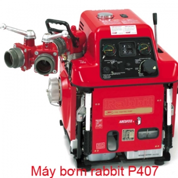Máy bơm chữa cháy Rabbit P407 - Máy bơm chữa cháy Tại hà Tịnh