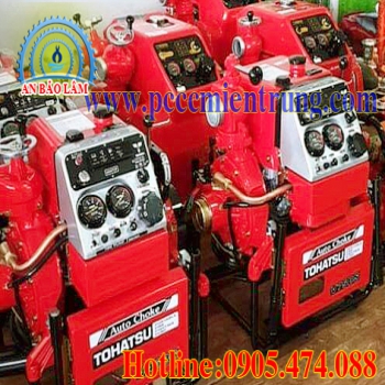 Máy bơm chữa cháy Diesel, tohatsu, tại nghễ an