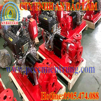 Máy bơm chữa cháy đông cơ diesel 50hp